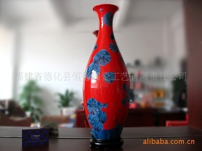 【【三瑞良瓷】高級會議禮品 典藏精品 天地方圓瓶 大口仟花瓶】價(jià)格,廠家,圖片,陶瓷工藝品,福建省德化縣恒德陶瓷工藝有限責(zé)任公司-