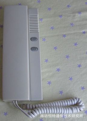 樓宇防盜對講門口主機 不銹鋼豪華外觀，四總線傳輸非可視型