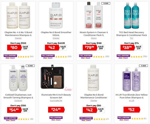 最高78折！美發護發產品工具換新好時機，統統囤起來